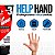 Creme De Proteção Help Hand Grupo 3 200g - CA 9611 - HENLAU - Imagem 2
