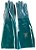 Luva Pvc Palma Áspera Verde Com Forro Handschuhe CA 1170 70cm - Imagem 2