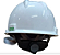 Capacete Branco Com Catraca e Jugular - MSA - CA498 - Imagem 2