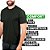 Camiseta Masculina Básica Preta Algodão Fio 30.1 Comfort | Hombre - Imagem 3
