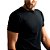 Camiseta Masculina Premium Algodão Egípcio Preta | Marca Hombre - Imagem 6