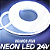 Mangueira Neon Led 24Volts 5mts Branco Frio 8.000k 6X12mm 12w/m Rolos C/ 5 Metros Flexível Alto Brilho Corte 5cm Para Ônibus Caminhão 24v - Imagem 2