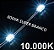 Micro Módulo LED 2835 1-LED 12MM 0,5W 10.000K SAMSUNG IP68 175º KOREIA 12V C/ Lente Injetado BRANCO FRIO 10000K Auto Brilho P/ Letras Caixa Luminosos IP68 - Imagem 2