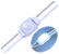 Micro Módulo LED 2835 1-LED 12MM 0,5W 10.000K SAMSUNG IP68 175º KOREIA 12V C/ Lente Injetado BRANCO FRIO 10000K Auto Brilho P/ Letras Caixa Luminosos IP68 - Imagem 1
