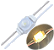 Micro Módulo LED 2835 1-LED 12MM 0,5W 3.000K SAMSUNG IP68 175º KOREIA 12V C/ Lente Injetado BRANCO QUENTE 3000K Auto Brilho P/ Letras Caixa Luminosos IP68 - Imagem 1