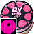 Mangueira Neon LED 12V 50MTS 6X12mm Rosa Pink 12w/mt Flexível 12volts - Imagem 1