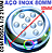 Luminária Refletor INOX P/ Piscinas RGB 12w 12v IP68 80mm Rosca 1/2 21mm Prova D’água - Imagem 3