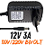 Fonte Plástica Eletrônica 12V 3A Alimentação 110V-220V P/ Leds Cftv - Imagem 2