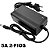 Fonte Plástica Eletrônica 12V 5A FN 2-FIOS Alimentação 110V-220V P/ Leds Cftv - Imagem 2