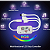 Controladora RGB WIFI MUSICAL PLUG DUPLO C/ MIC. APP MAGIC HOME Conecta Com Google Alexa Para FITA LED RGB 4T Módulo LED Analógica 3528 5050 6060 12V-24V - Imagem 3