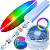 Mangueira Neon Flex 6mm + Fita LED RGBW 2811 Digital 12v Dobrável Segunda Geração 12v RGB RGBIC - Imagem 1
