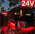 Rolos Com 25mts Mangueira Neon LED 24V 6X12mm Branco Quente 12W /mt Flexível 24volts - Imagem 3