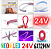Rolos Com 25mts Mangueira Neon LED 24V 6X12mm Branco Frio 8000k 12w/mt Flexível 24volts - Imagem 5