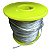 Rolos C/ CABO 20AWG 1-VIA C/ 100MTS 1X0,20mm TRANSPARENTE Para Neon Fita LED 12V 24V Cristal 1 VIA - Imagem 1