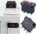 CHAVE TIPO DISJUNTOR ST-001 10A 3T Circuit Breaker 250V 10A Gangorra LUZ VERMELHA - Imagem 3