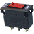 CHAVE TIPO DISJUNTOR ST-001 10A 3T Circuit Breaker 250V 10A Gangorra LUZ VERMELHA - Imagem 1