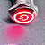 chave botão 19mm com trava Luz vermelho on off inox metal liga desliga universal 12v-24v - Imagem 3