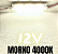 Módulo LED Mega Lente 3030 3W 12V 3-LEDs Branco Morno 4000K IP67 12Volts 60º Injetado Para Letreiros Super Leds - Imagem 2