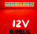 Módulo LED Mega Lente 3030 3W 12V 3-LEDs Vermelho IP67 12Volts 60º Injetado Para Letreiros Super Leds - Imagem 2