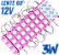 Módulo LED Mega Lente 3030 3W 12V 3-LEDs Rosa Pink IP67 12Volts 60º Injetado Para Letreiros Super Leds - Imagem 4