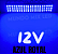 Módulo LED Mega Lente 3030 3W 12V 3-LEDs AZUL Royal IP67 12Volts 60º Injetado Para Letreiros Super Leds - Imagem 2