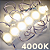 Módulo LED Mega Lente 3030 1.5W 12V 1-LED Branco Morno 4000k IP67 12Volts 60º Injetado Para Letreiros Super Leds - Imagem 2