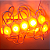 Módulo LED Mega Lente 3030 1.5W 12V 1-LED Amarelo Âmbar IP67 12Volts 60º Injetado Para Letreiros Super Leds - Imagem 2