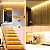 Fita De LED IP20 12V COB 360Leds Branco Quente 3000k 12W /mt Alto Brilho P/ Perfil 12Volts - Imagem 3