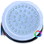 Luminária Refletor AC/BR P/ Piscinas RGB 35W 12v IP68 200mm Rosca 1/2 21mm a Prova D’água - Imagem 1