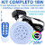 Kit 01 Refletor LED RGB Piscina 18W Rosca 1/2 + Cabo 3mts + Fonte Com Controlador Integradoladora - Imagem 3