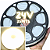 Rolos Com 25mts Mangueira Neon LED 24V Branco Morno 6X12mm 12W /mt Flexível 24volts - Imagem 1
