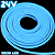 Rolos Com 25mts Mangueira Neon LED 24V 6X12mm Azul Ciano 12W /mt Flexível 24volts - Imagem 2