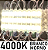 Módulo LED 5830 Chip Samsung Coreano IP68 Branco Morno 4.000k Lente 170º 3-Led 12v 7cm injetado - Imagem 3
