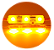 Módulo Led 5830 Chip Samsung Coreano IP68 Amarelo Âmbar Lente 170º 3-led 12v 7cm injetado - Imagem 2