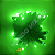 Pixel Led 9mm 1-LED 0,2W 12v Verde Puro IP68 A Prova D’água 9mm 12volts - Imagem 2