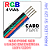 Rolos C/ 100mts Cabo Flat RGB 4vias 4X1.50mm P/  LED RGB Neon Fita 5v 12v 24v - Imagem 4