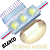 Micro Módulo LED 2835 30mm 0,6W 3-LEDs Branco Morno 4000K 12V IP67 Injetado Lente 160º - Imagem 5