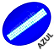 Micro Módulo LED 2835 30mm 0,6W 3-LEDs Azul Royal 12V IP67 Injetado Lente 160º - Imagem 2
