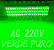 Módulo LED 2835 AC-220V 1,5W Verde Puro 3-Leds ip67 Direto Na Energia Injetado Lente 170º 220V P/ Luminosos - Imagem 2
