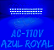 Módulo LED 2835 AC 110V 1,5W Azul Royal 3-Leds ip67 Direto Na Energia Injetado Lente 170º 127V P/ Luminosos - Imagem 2
