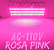 Módulo LED 2835 AC 110V 1,5W Rosa Pink 3-Leds ip67 Direto Na Energia Injetado Lente 170º 127V P/ Luminosos - Imagem 2