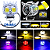 Lanterna Auxiliar DRAGÃO 12V 24V 48V LED 15W 3000LM IP67 Alta Baixa Branca Amarela Vm Az 08 Funções P/ Autos Motos Bike Patinete - Imagem 3