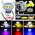 Lanterna Auxiliar TOURO 12V 24V 48V LED 15W 3000LM IP67 Alta Baixa Branca Amarela Vm Az 08 Funções P/ Autos Motos Bike Patinete - Imagem 3
