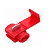 Conector Derivação Vermelho 0,50mm a 1,5mm Emenda Rápida Para Cabos Fios Plug Fácil - Imagem 4