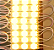 Módulo LED 7030 1,7W 3-LEDs COREANO Branco Quente 3000k 12V IP67 Lente 175º Injetado P/ Letras Caixa - Imagem 3