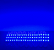 Módulo LED 7030 1,7W 3-LEDs COREANO Azul Royal 12V IP67 Lente 175º Injetado P/ Letras Caixa - Imagem 2