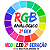 Fita LED RGB 5050 6mm Dobrável Analógica Zig Zag IP20 12V Faz Curva 90º RGB 4T 12volts - Imagem 3