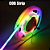Fita LED DIGITAL RGB COB 630Leds IP20 12W /MT 12V Alto Brilho rgbic P/ Perfil Sanca 12Volts - Imagem 3