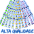 Fita LED ZIG ZIG IP20 Dobrável 6MM Azul Ciano 8W MT Profissional 12V LED Com Cobre Curvas 90º 180º - Imagem 4