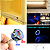 Mini Dimmer 5A 12V 24V Toque Touch Liga Desliga Dimmeriza / Liga / Desliga Anel de Luz Azul P/ Leds 12V 24V - Imagem 5
